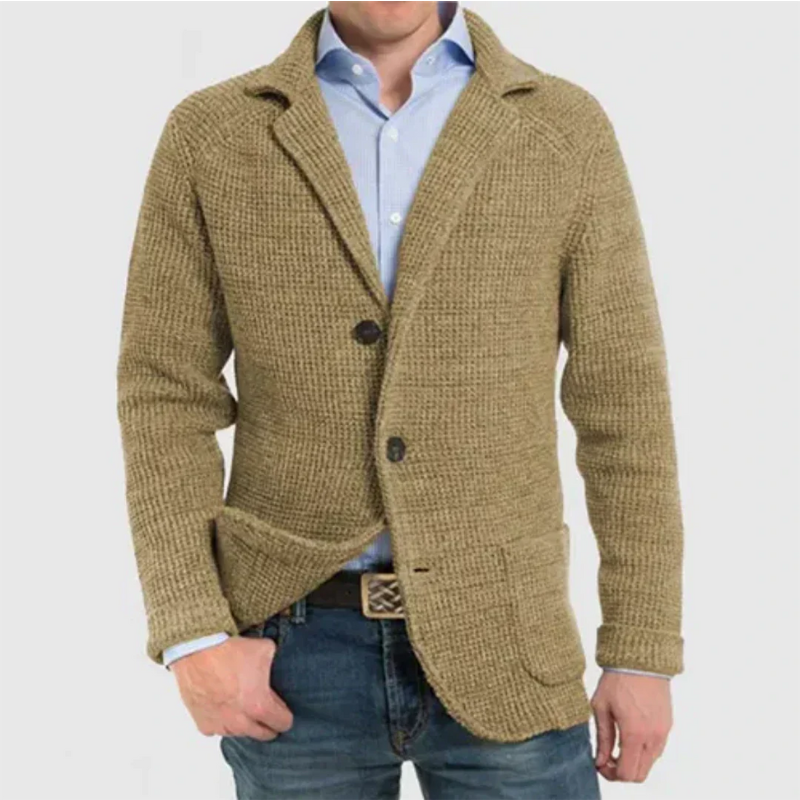 Derek | Gilet tricoté confortable pour homme