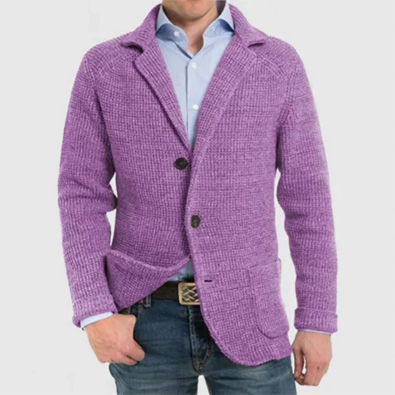 Derek | Gilet tricoté confortable pour homme