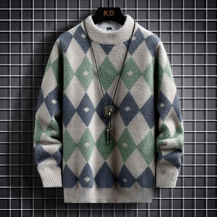 Jonathan | Pull Ras du Cou Élégant pour Homme