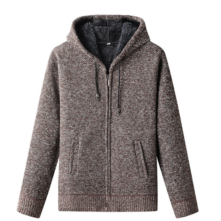 Cristobal | Sweat à capuche tricoté d'automne pour homme
