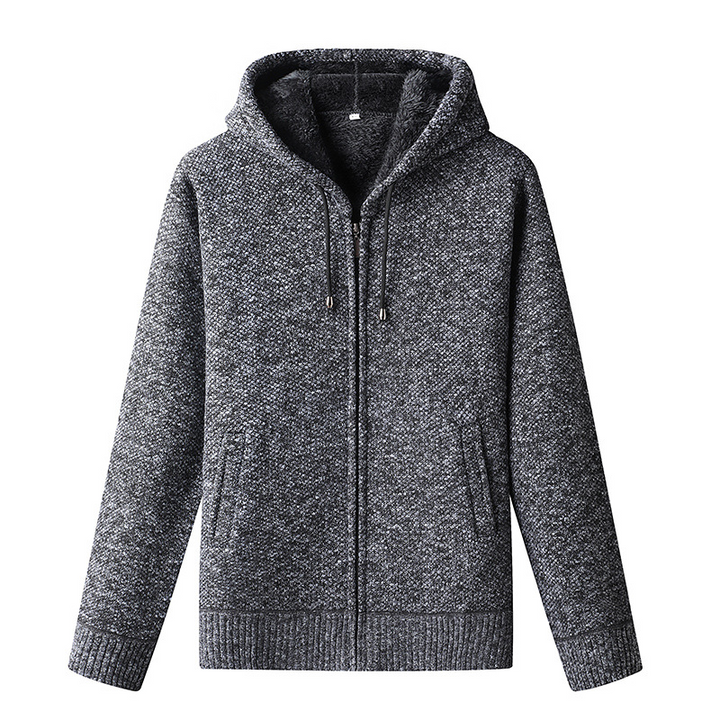 Cristobal | Sweat à capuche tricoté d'automne pour homme