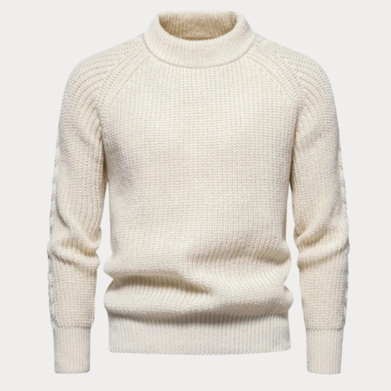 Daxon | Pull Col Roulé de printemps pour Homme
