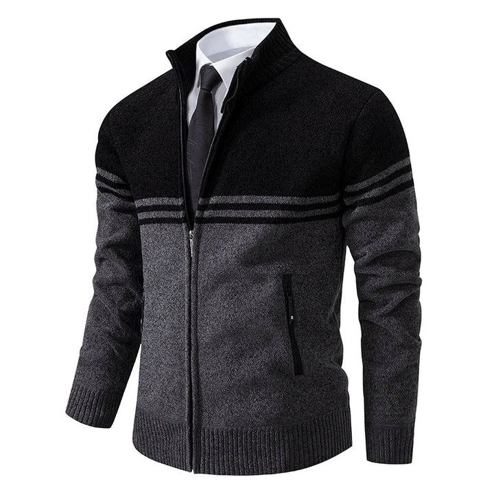 Aarush | Veste de printemps Chaude avec Doublure Matelassée pour Homme