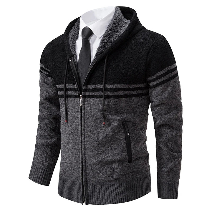Aarush | Veste de printemps Chaude avec Doublure Matelassée pour Homme
