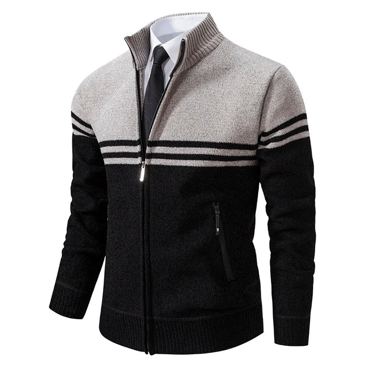 Aarush | Veste de printemps Chaude avec Doublure Matelassée pour Homme