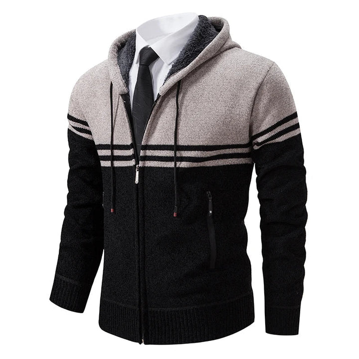 Aarush | Veste de printemps Chaude avec Doublure Matelassée pour Homme
