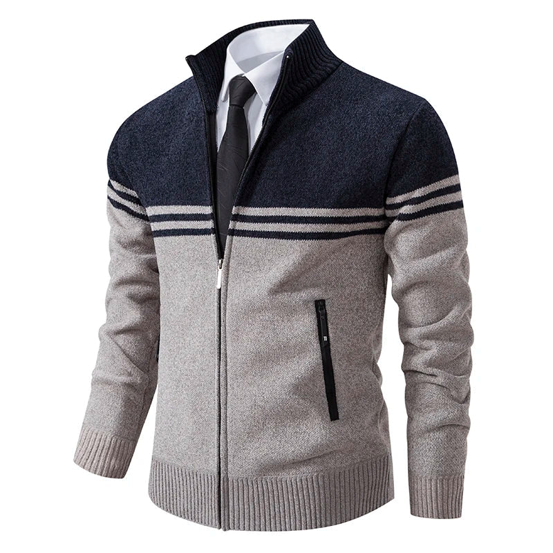 Aarush | Veste de printemps Chaude avec Doublure Matelassée pour Homme
