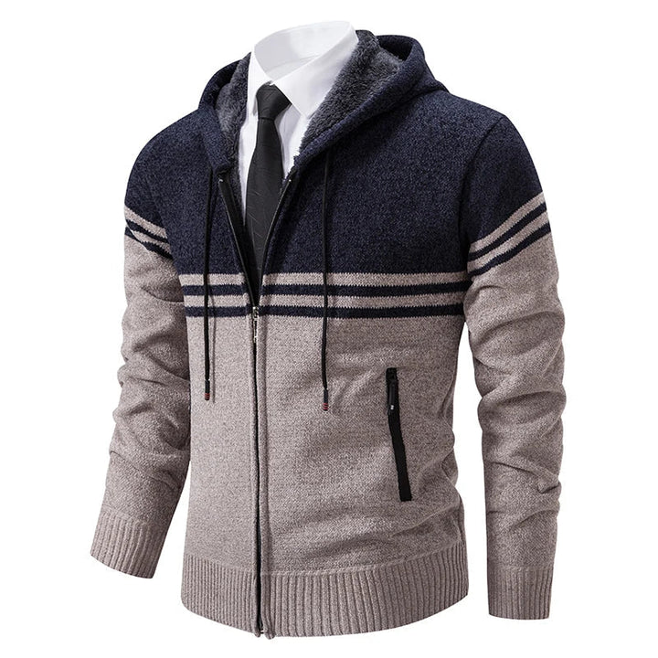 Aarush | Veste de printemps Chaude avec Doublure Matelassée pour Homme