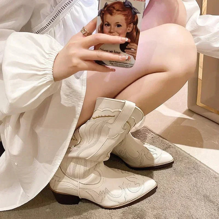 Marigold | Bottes de cowboy d'inspiration western pour femmes