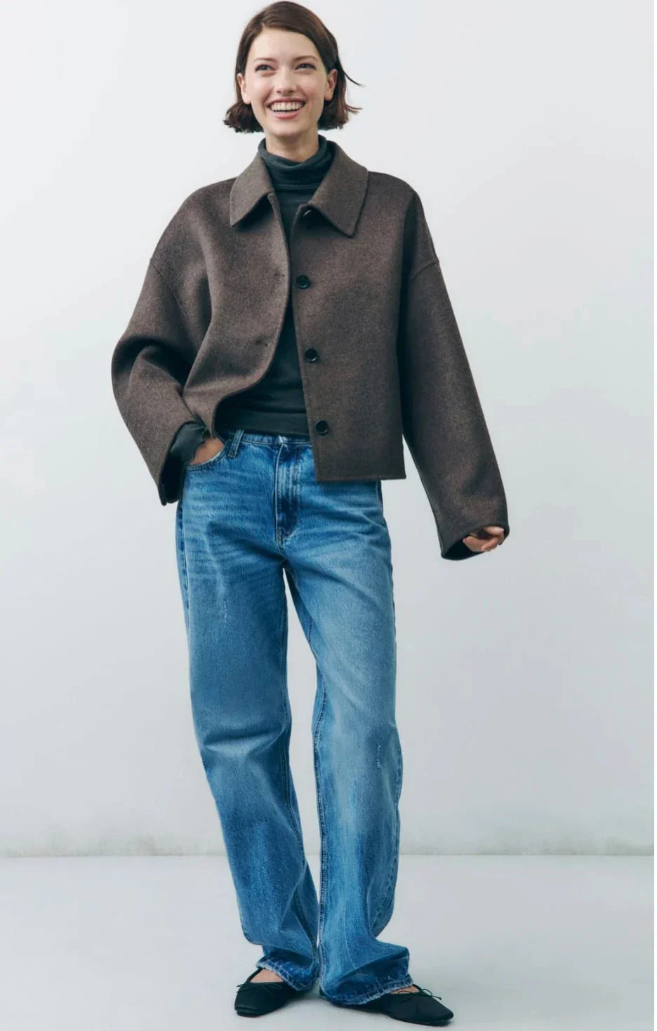 Roselyn | Veste de mi-saison au style élégant pour femme