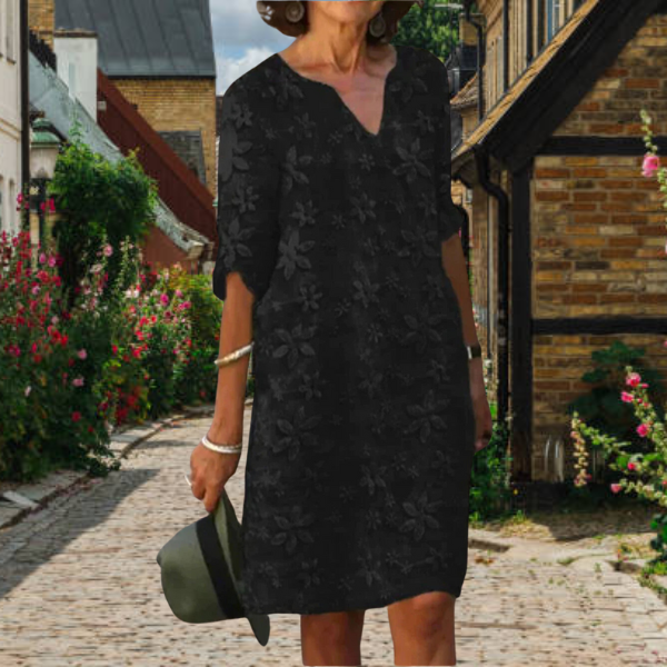 Reyna | Robe de soirée élégante à silhouette fluide pour femme