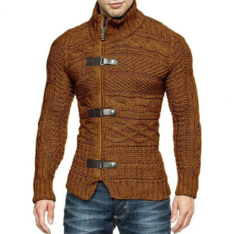 Prince | Pull Col Roulé en Maille avec Texture Élégante pour Homme
