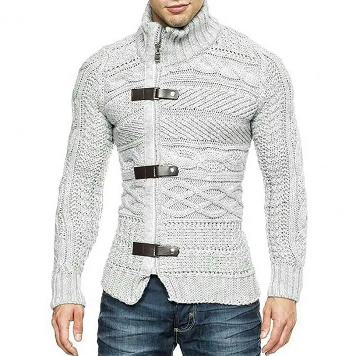 Prince | Pull Col Roulé en Maille avec Texture Élégante pour Homme