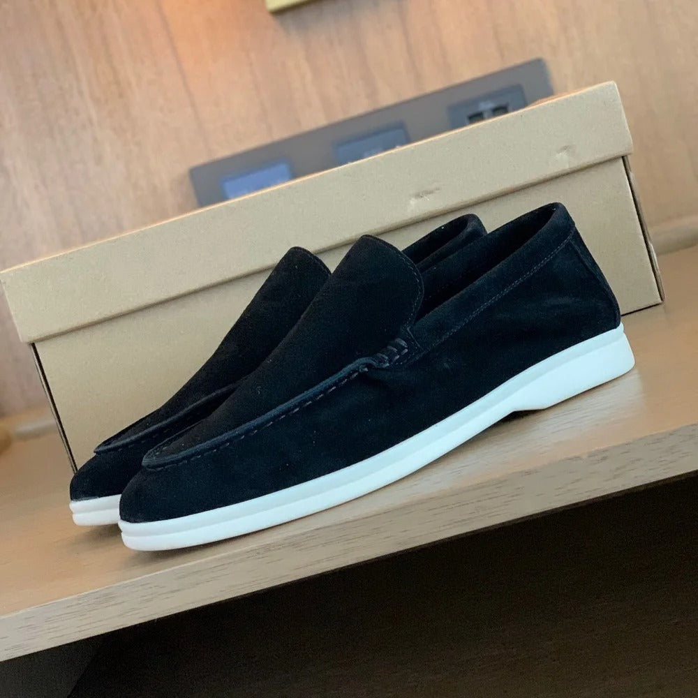 Donny | Mocassins confortables en daim | Old Money Style Hommes