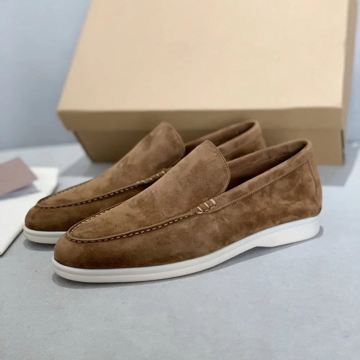 Donny | Mocassins confortables en daim | Old Money Style Hommes