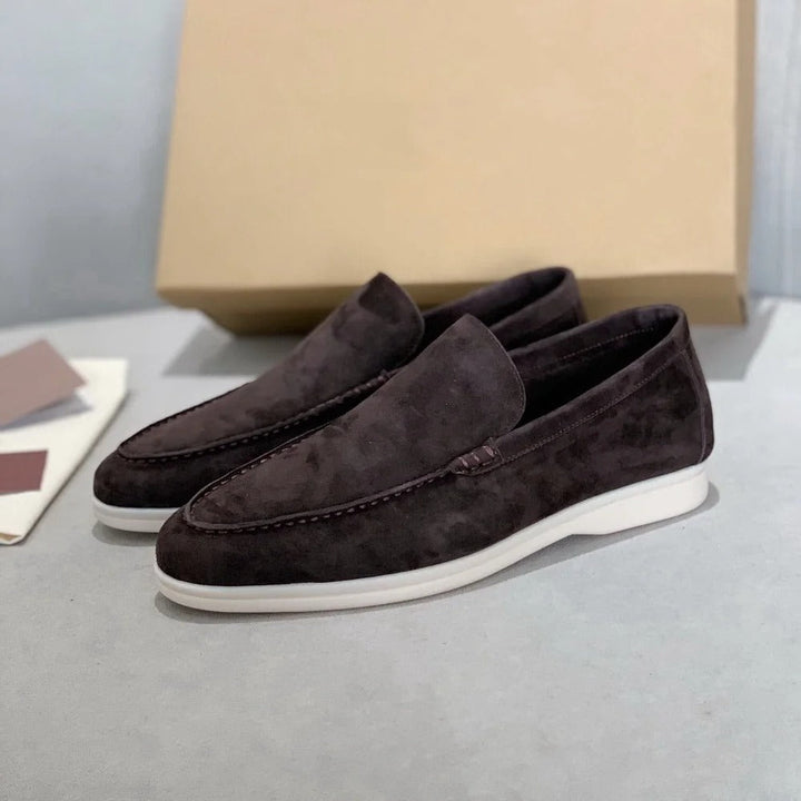 Donny | Mocassins confortables en daim | Old Money Style Hommes