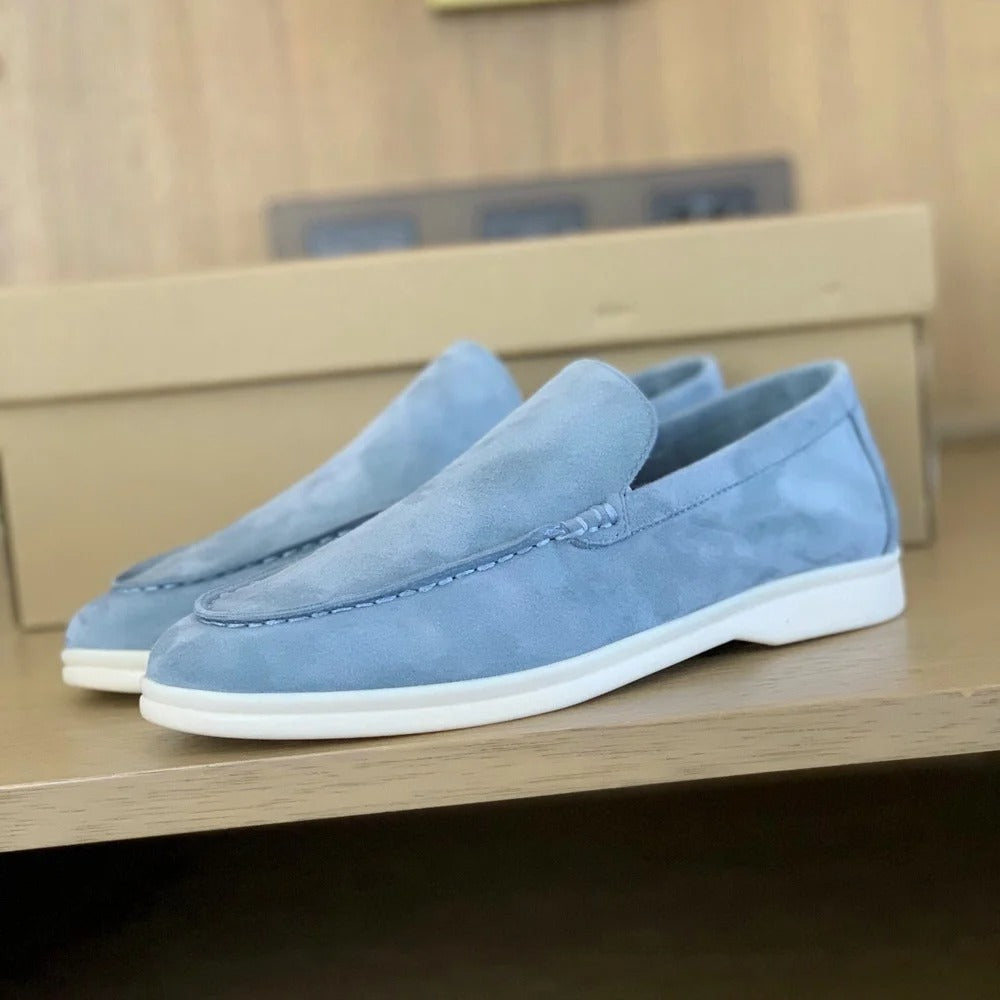 Donny | Mocassins confortables en daim | Old Money Style Hommes