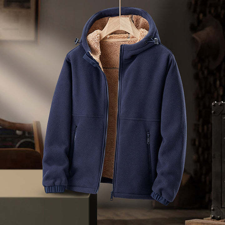 Nicolas | Veste chaude en sherpa pour homme