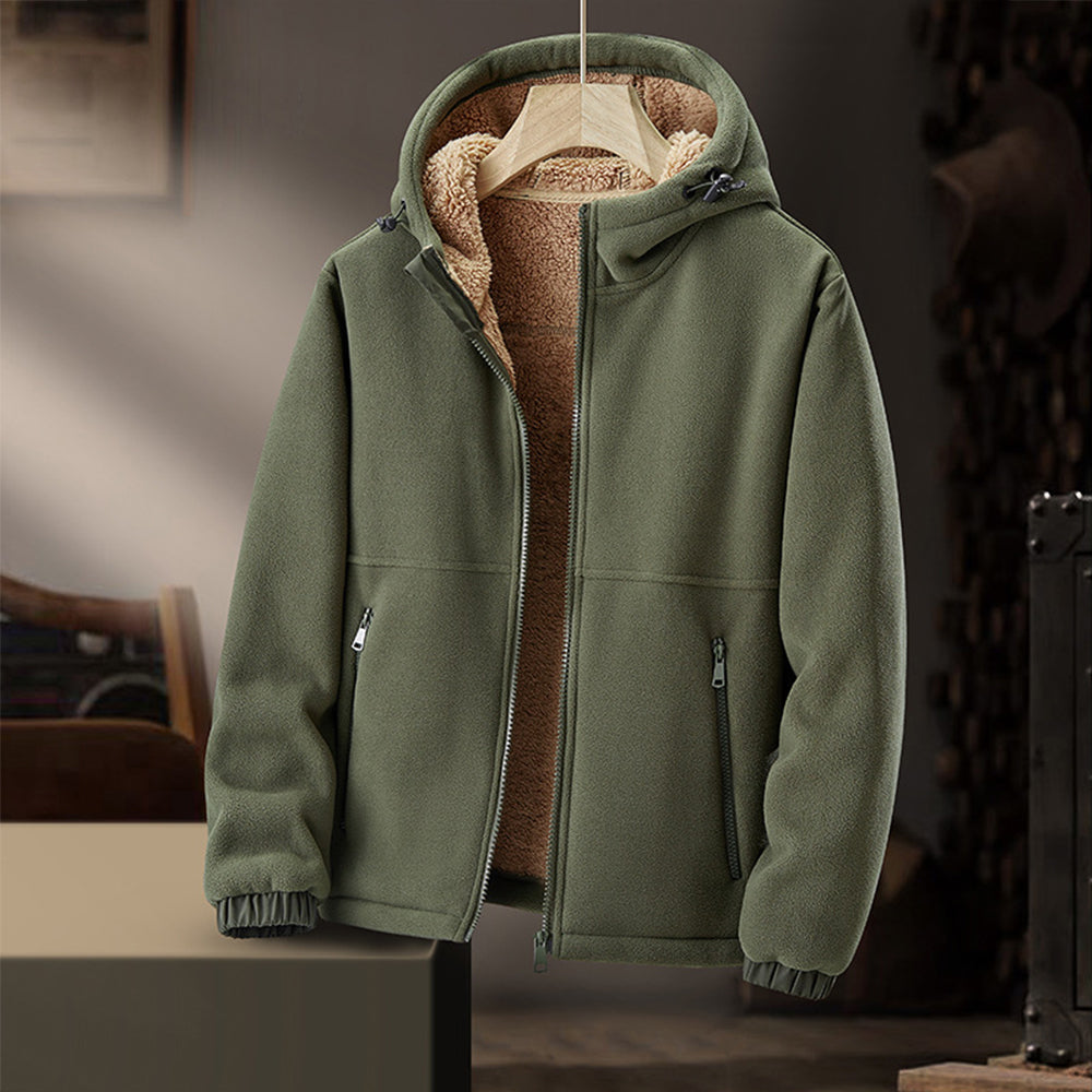 Nicolas | Veste chaude en sherpa pour homme