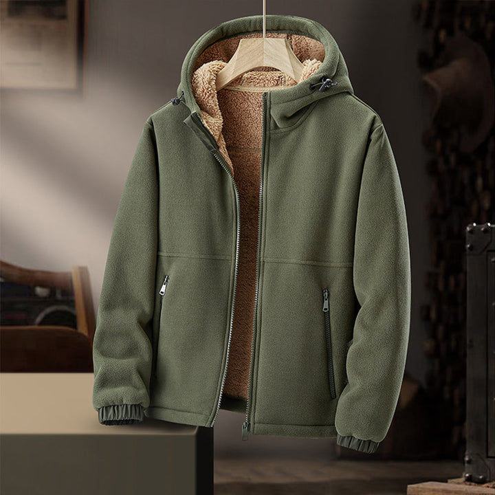 Nicolas | Veste chaude en sherpa pour homme